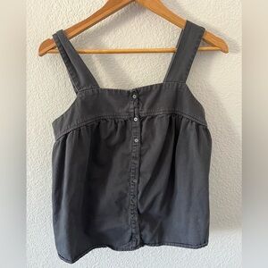 Old Navy sleeveless button front top